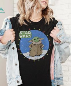 Grogu The Mandalorian Mad Engine Youth Snow Lights T Shirt