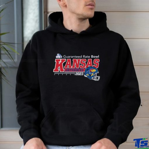 Guaranteed Rate Bowl Kansas Jayhawks Blue 84 Unisex 2023 Shirt