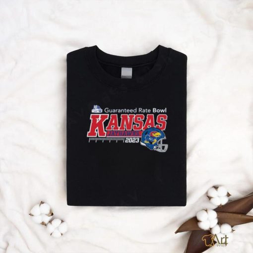 Guaranteed Rate Bowl Kansas Jayhawks Blue 84 Unisex 2023 Shirt