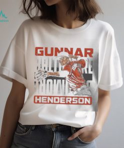 Gunnar Henderson Baltimore Player Name T Shirt