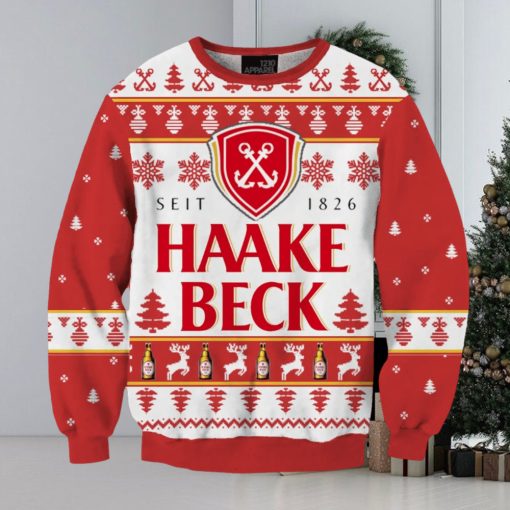 HAAKE BECK PILS 3D Print Christmas Sweater