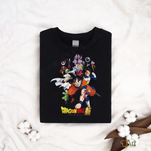 HOT  Dragon Ball Z Group Fighting Stance áo thun Kids Boys Son Goku Anime T shirt 7 màu   hàng độc quyền