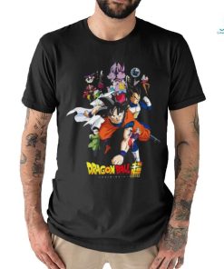 HOT Dragon Ball Z Group Fighting Stance áo thun Kids Boys Son Goku Anime T shirt 7 màu hàng độc quyền