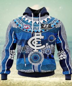 HOT Personalized AFL Carlton Football Club Special Indigenous Design Hoodie Sweatshirt 3D