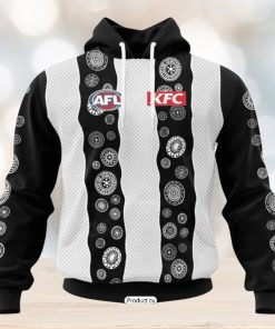 HOT Personalized AFL Collingwood Football Club Special Indigenous Design Hoodie Sweatshirt 3D