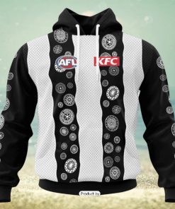 HOT Personalized AFL Collingwood Football Club Special Indigenous Design Hoodie Sweatshirt 3D