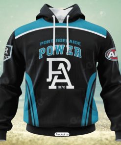 HOT Personalized AFL Port Adelaide Football Club Special Sideline Design Hoodie Sweatshirt 3D