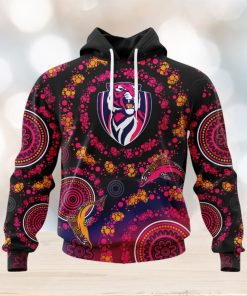 HOT Personalized AFL Richmond Tigers Special Pink Breast Cancer Design Hoodie Sweatshirt 3D