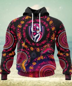 HOT Personalized AFL Richmond Tigers Special Pink Breast Cancer Design Hoodie Sweatshirt 3D