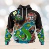 HOT Personalized AFL West Coast Eagles Special Abstract Design Hoodie Sweatshirt 3D