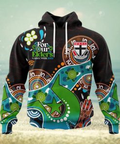 HOT Personalized AFL St Kilda Football Club Special Design For NAIDOC Week For Our Elders Hoodie Sweatshirt 3D