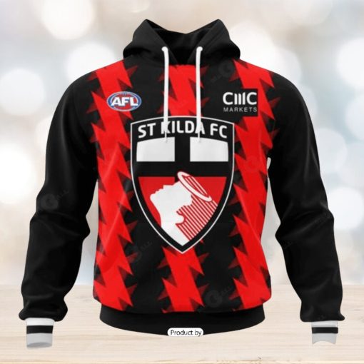 HOT Personalized AFL St Kilda Football Club Special Mix Design Hoodie Sweatshirt 3D