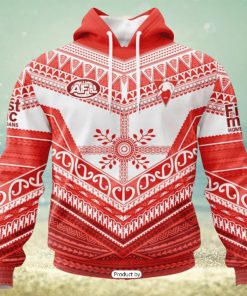 HOT Personalized AFL Sydney Swans Special Pasifika Design Hoodie Sweatshirt 3D