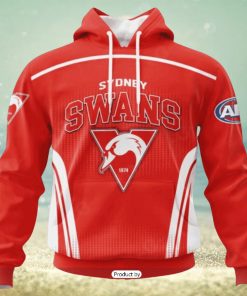 HOT Personalized AFL Sydney Swans Special Sideline Design Hoodie Sweatshirt 3D