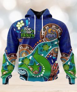 HOT Personalized AFL West Coast Eagles Special Design For NAIDOC Week For Our Elders Hoodie Sweatshirt 3D