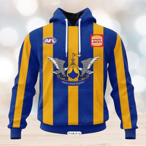 HOT Personalized AFL West Coast Eagles Special Mix Design Hoodie Sweatshirt 3D