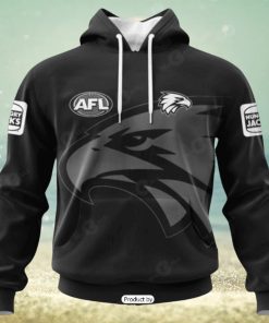 HOT Personalized AFL West Coast Eagles Special Monochrome Design Hoodie Sweatshirt 3D