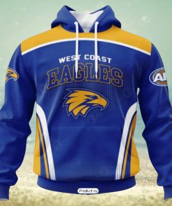 HOT Personalized AFL West Coast Eagles Special Sideline Design Hoodie Sweatshirt 3D