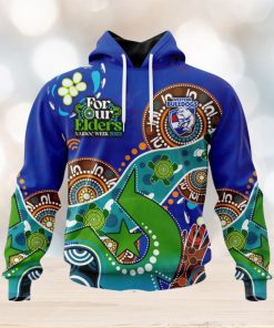 HOT Personalized AFL Western Bulldogs Special Design For NAIDOC Week For Our Elders Hoodie Sweatshirt 3D