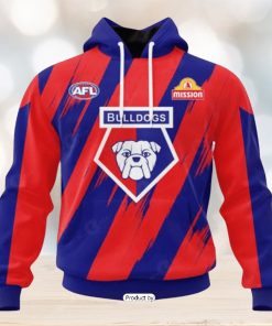 HOT Personalized AFL Western Bulldogs Special Mix Design Hoodie Sweatshirt 3D