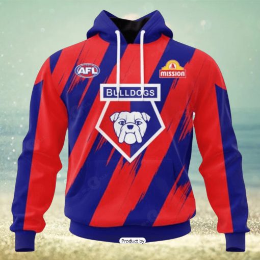 HOT Personalized AFL Western Bulldogs Special Mix Design Hoodie Sweatshirt 3D