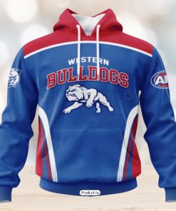 HOT Personalized AFL Western Bulldogs Special Sideline Design Hoodie Sweatshirt 3D