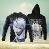 Chess Play Game Black And White 3d All Over Print Hoodie