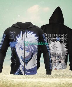 HUNTER X HUNTER Killua Zoldyck Black Zip Up Hoodie