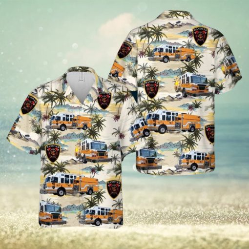 Hanover Fire Department 3D Hawaiian Shirt Summer Holiday Gift For Men And Women