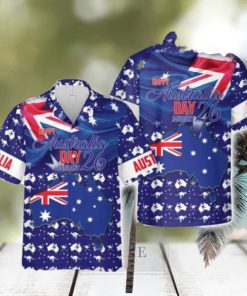 Happy Australia Day January 26 Aloha Hawaiian Shirt Men And Women Summer Vacation Shirt Beach Lover Gift