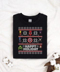 Happy Holiday Avengers Superheroes Christmas Ugly shirt