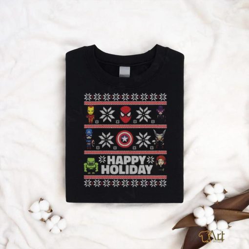 Happy Holiday Avengers Superheroes Christmas Ugly shirt