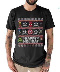 Happy Holiday Avengers Superheroes Christmas Ugly shirt