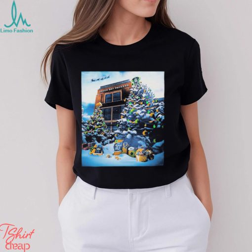 Happy Holidays And Merry Christmas Green Bay Packers Shirt