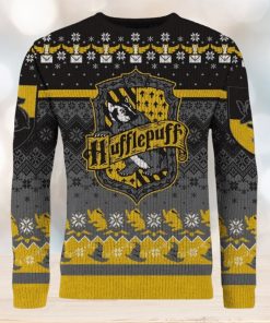 ‘Happy Huffle Days!’ Hufflepuff Ugly Christmas Sweater