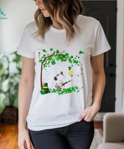 Happy Snoopy And Woodstock St Patricks Day Tree Shirt