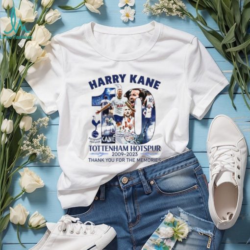 Harry Kane Tottenham Hotspur 2009 – 2023 Thank You For The Memories T Shirt