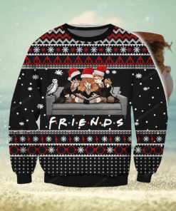 Harry Potter Knitting Pattern 3D Print Ugly Christmas Sweater Perfect Holiday Gift