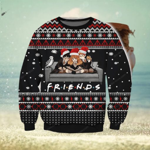 Harry Potter Knitting Pattern 3D Print Ugly Christmas Sweater Perfect Holiday Gift