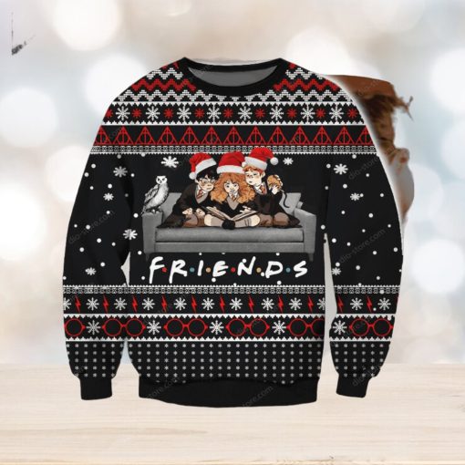 Harry Potter Knitting Pattern 3D Print Ugly Christmas Sweater Perfect Holiday Gift