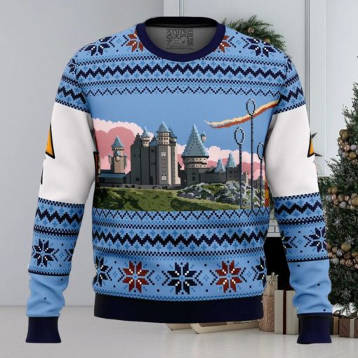 Harry Potter Retro Hogwarts Ugly Christmas Sweater