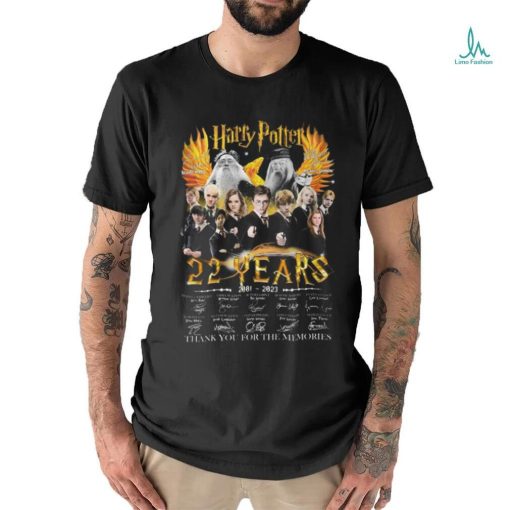 Harry Potter Richard Harris And Michael Gambon 22 Years 2001 – 2023 Thank You For The Memories Unisex T Shirt