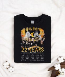 Harry Potter Richard Harris And Michael Gambon 22 Years 2001 – 2023 Thank You For The Memories Unisex T Shirt