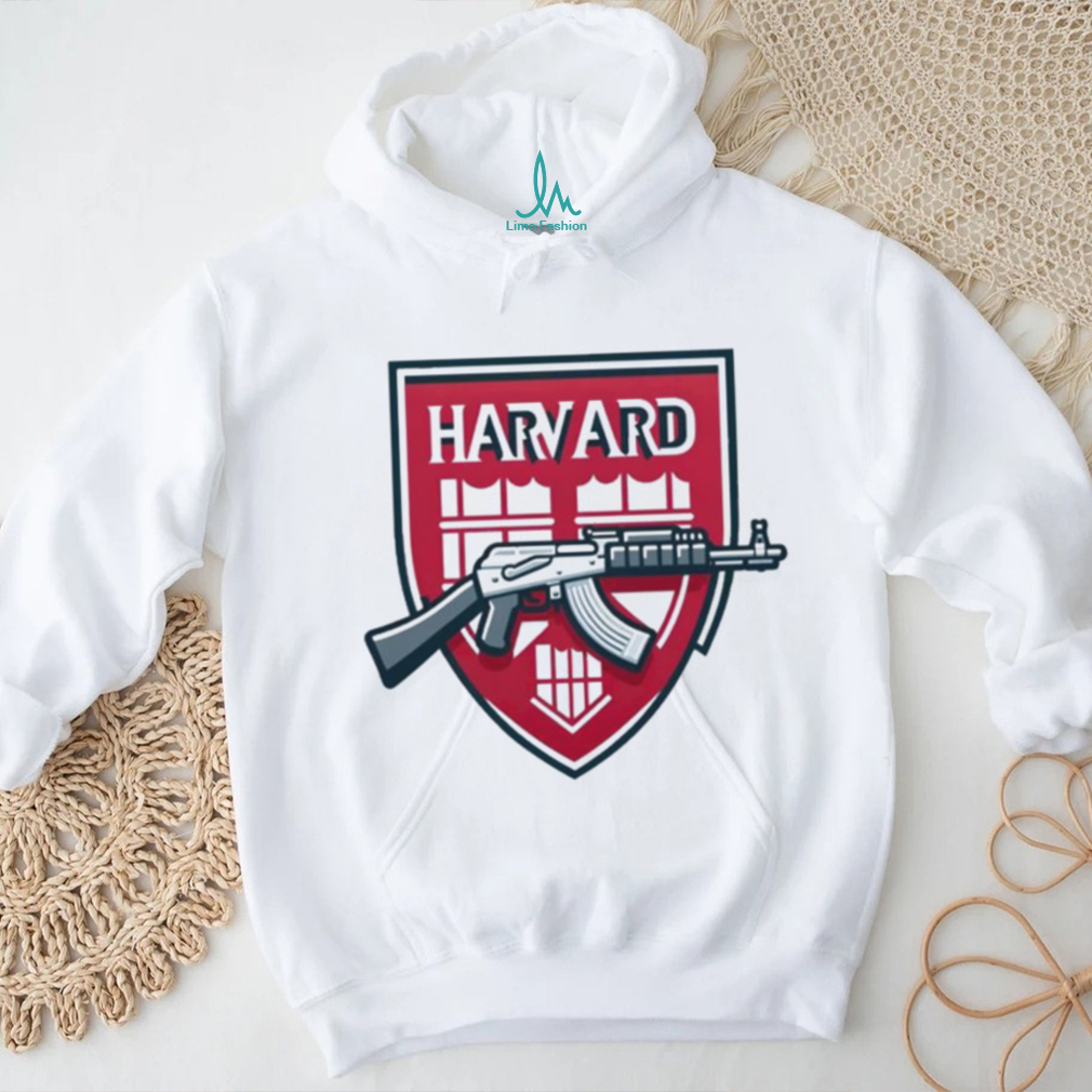Harvard University Gun New Logo shirt Harvard University Gun New Logo shirt