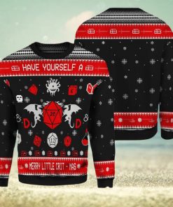 Have Your Self A Merry Little CritMas Woolen Christmas Ugly Sweater