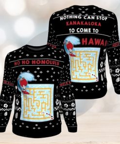 Hawaii Maze Game 3D All Over Print Print Ugly Christmas Sweater Perfect Holiday Gift