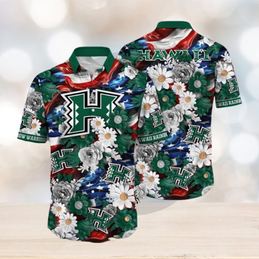 Hawaii Rainbow Warriors NCAA3 Hawaii Shirt Independence Day