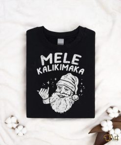 Hawaiian Christmas Mele Kalikimaka Santa Xmas Men Women Kids T Shirt