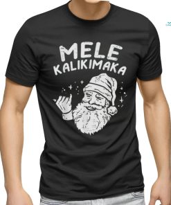 Hawaiian Christmas Mele Kalikimaka Santa Xmas Men Women Kids T Shirt