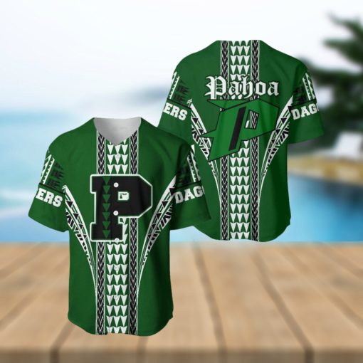 Hawaiian Pahoa Polynesian Baseball Tee Jersey Shirts 3D